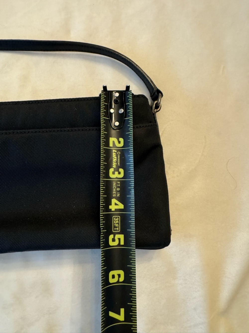 Coach Mercer Demi Hand/Shoulder Bag Convertible to Wristlet Nylon w Leather Trim - Picture 13 of 15